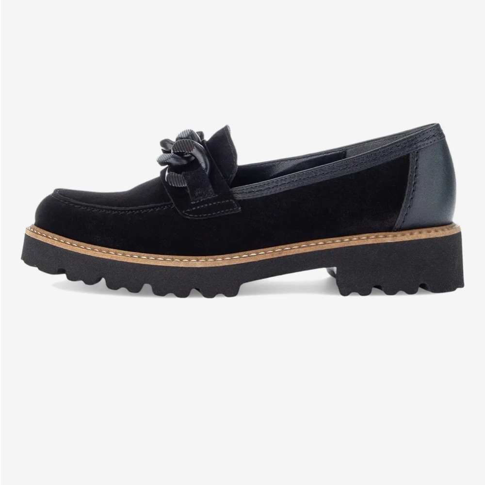 Gabor lug sole chunky Kanner loafers